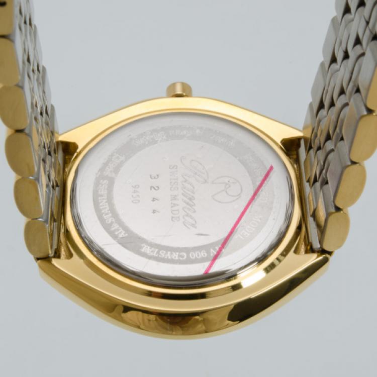 Pre Owned Rama Swiss Watch Gold Plated Unisex Wristwatch