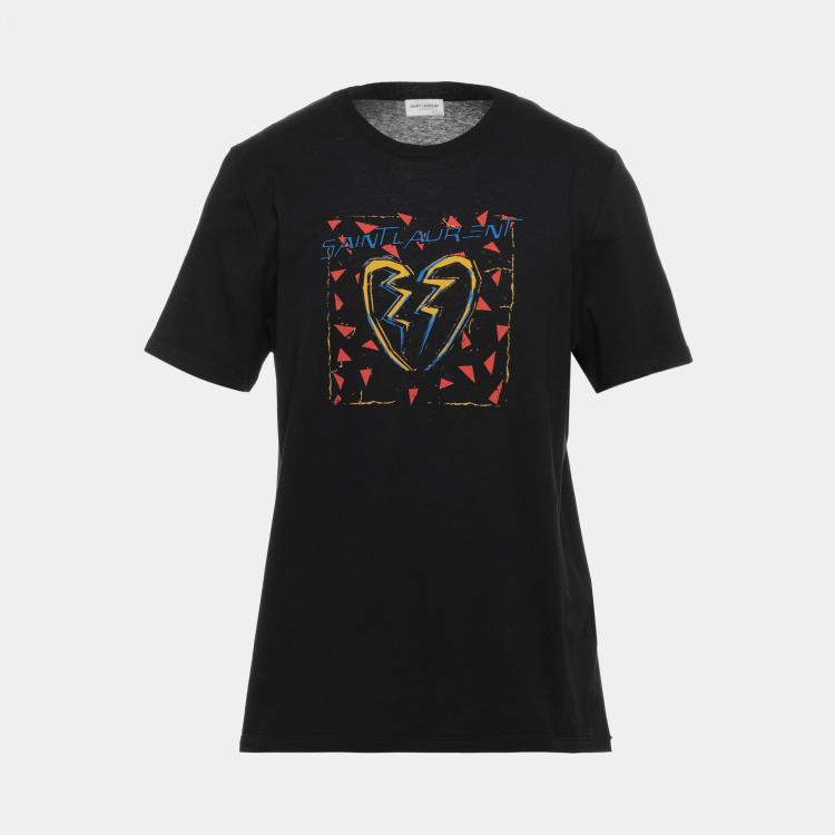 Pre Owned Saint Laurent Cotton T-shirt S