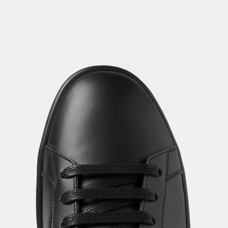 Pre Owned Saint Laurent Leather Low Top Sneakers 41