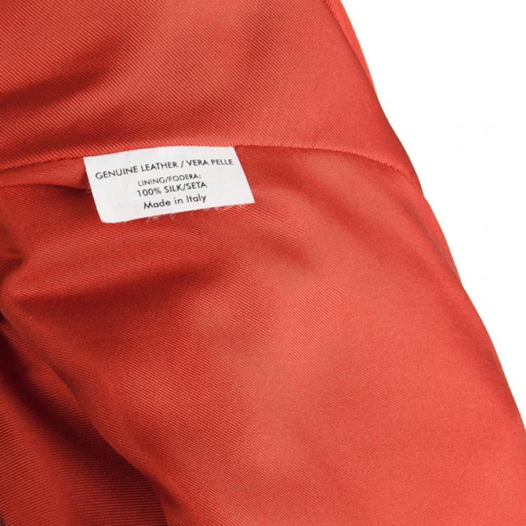 مملوكة مسبقًا Saint Laurent Paris Silk Suede Ruffle Jacket M