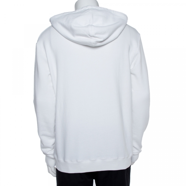 saint laurent hoodie logo