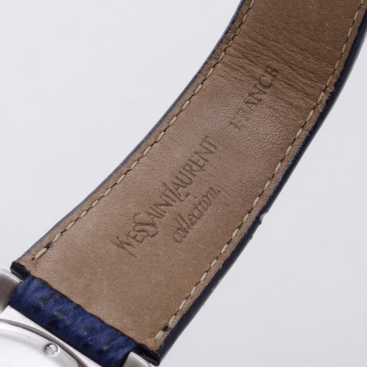 Pre Owned Yves Saint Laurent Chronograph ‘Classic’ Wristwatch Mens