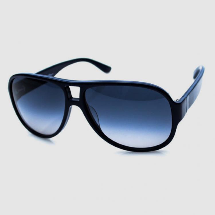 مملوكة مسبقًا Salvatore Ferragamo Blue Petrol SF623S Mens Sunglasses 