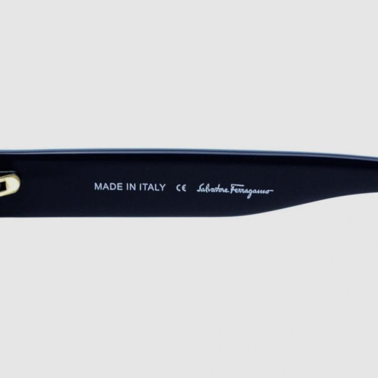 مملوكة مسبقًا Salvatore Ferragamo Blue Petrol SF623S Mens Sunglasses 