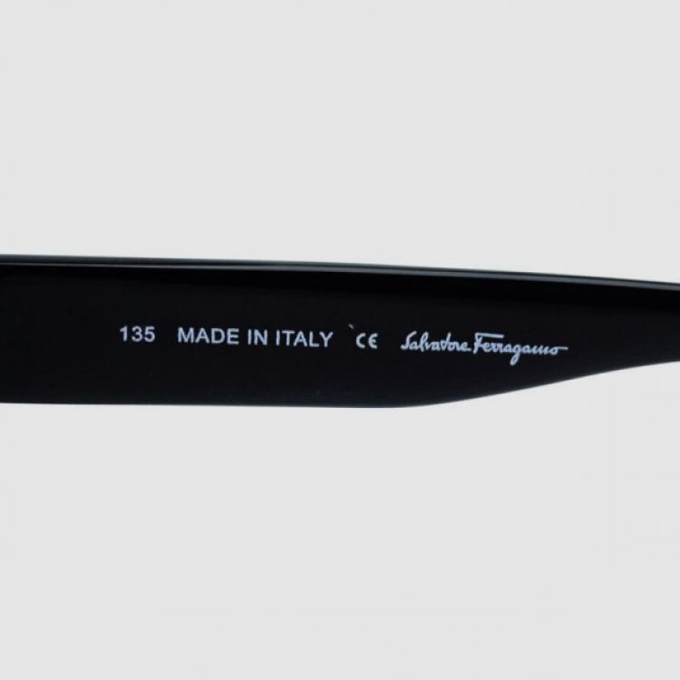 Pre Owned Salvatore Ferragamo Black SF623S Mens Sunglasses 