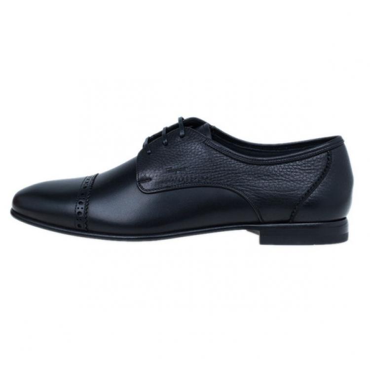 Pre Owned Salvatore Ferragamo Ralph Muflone Cap Toe Oxfords Size 41