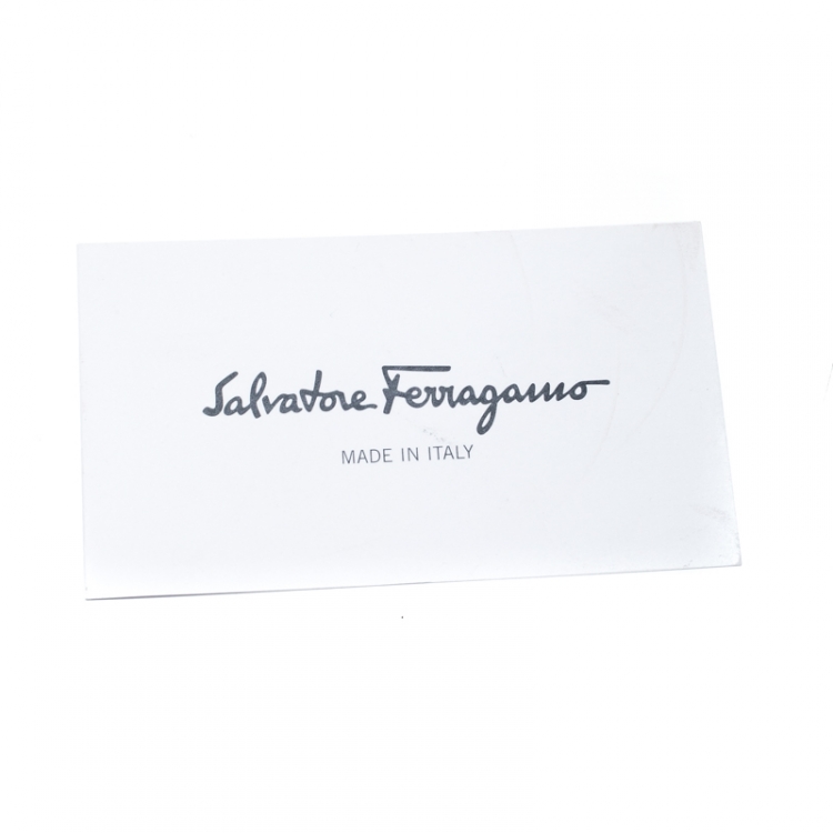 Pre Owned Salvatore Ferragamo Yellow Lizard Leather Sardegna Loafers Size 44