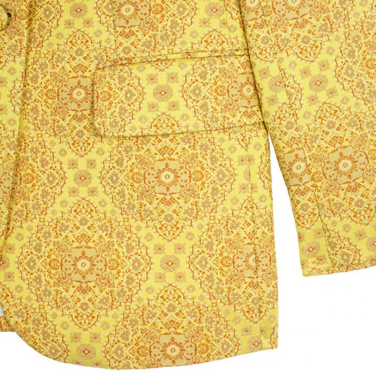 Pre Owned Stella McCartney Jacquard Print Jacket M