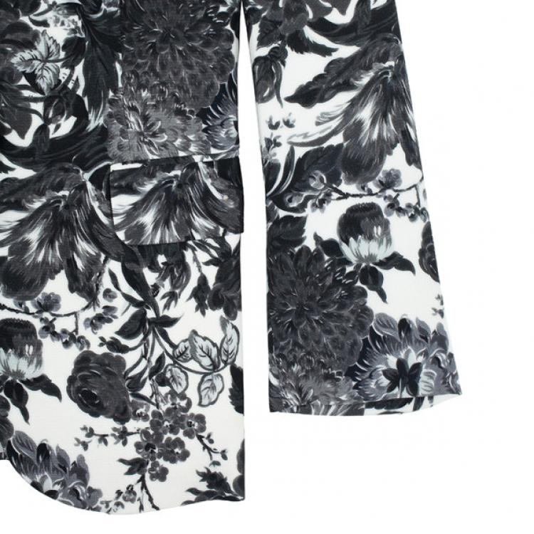 Pre Owned Stella McCartney Frazier Flower Print Blazer L