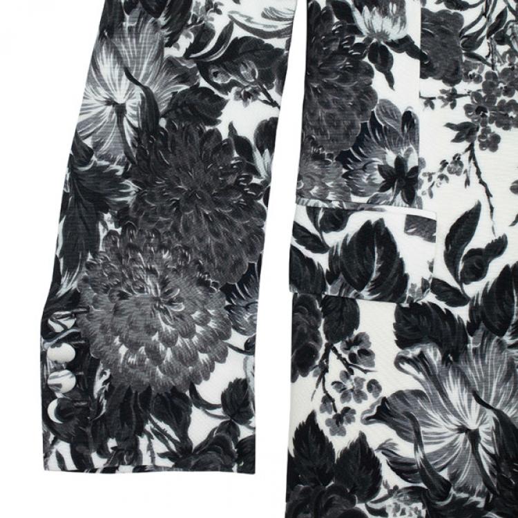 Pre Owned Stella McCartney Frazier Flower Print Blazer L