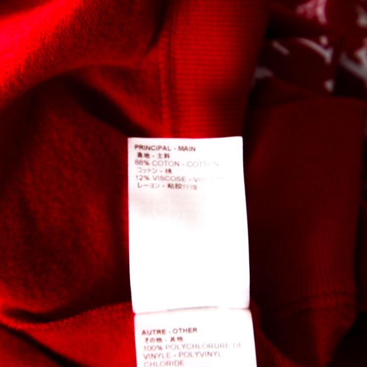 louis vuitton supreme red jacket