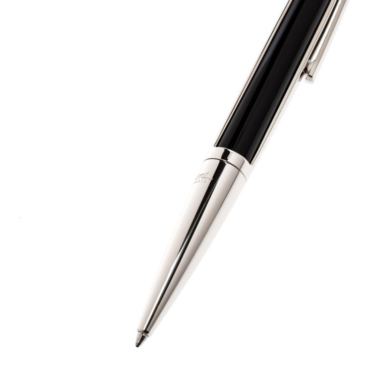 Pre Owned S.T. Dupont Defi Composite & Palladium Finish Ballpoint Pen