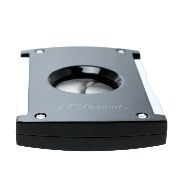 Pre Owned S.T. Dupont Maxijet Black Lacquer Cigar Cutter
