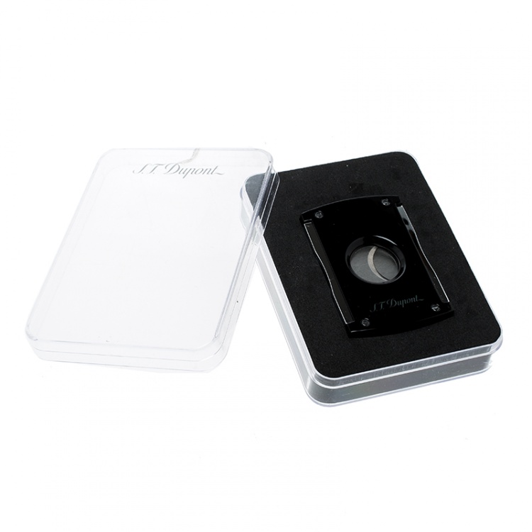 Pre Owned S.T. Dupont Maxijet Black Lacquer Cigar Cutter