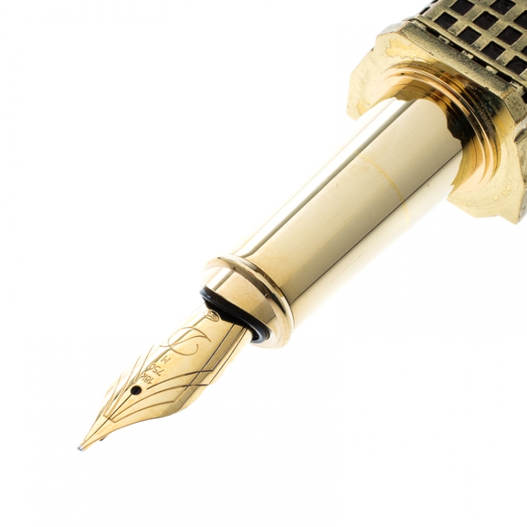 Pre Owned S.T. Dupont By Tournaire Mecca Clock Tower Limited Edition Fountain Pen