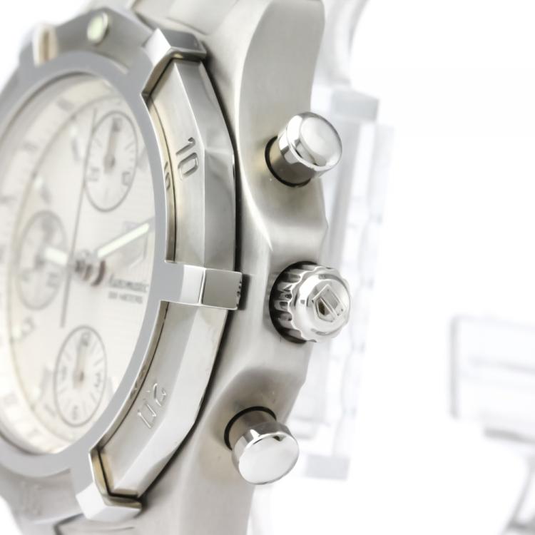 Pre Owned Tag Heuer Silver Stainless Steel 2000 Exclusive Men's Wristwatch 41MM