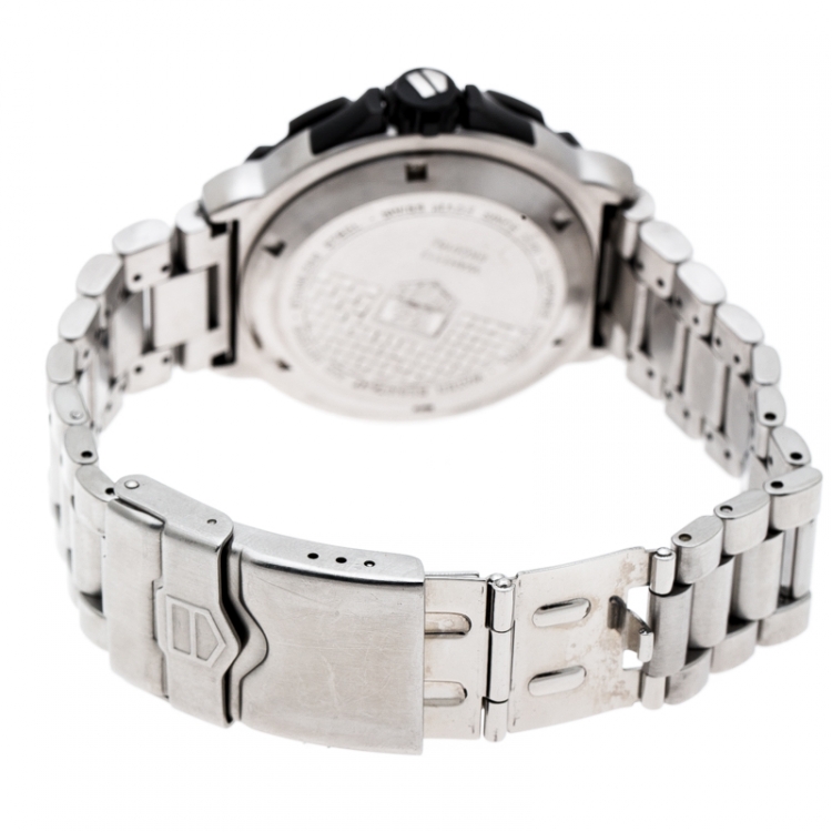 Pre Owned Tag Heuer Red Stainless Steel Formula 1 WAH1112 Men's Wristwatch 41 mm