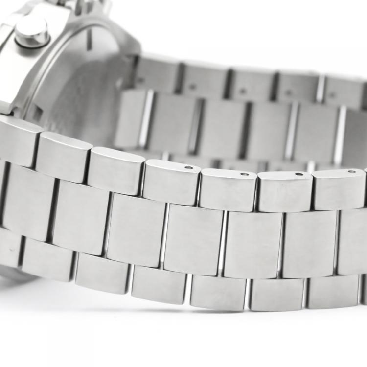 Pre Owned Tag Heuer Blue Stainless Steel Formula 1 Chronograph CAZ101K Men's Wristwatch 43MM