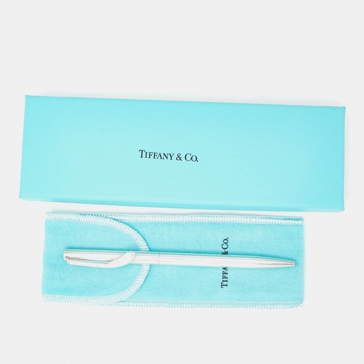 Pre Owned Tiffany & Co. Elsa Peretti Sterling Silver Ballpoint Pen
