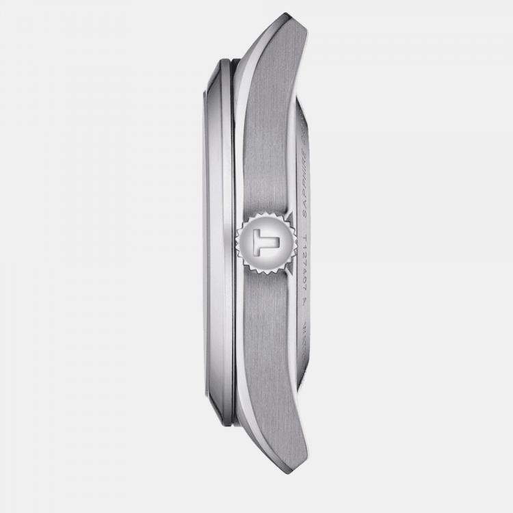 Pre Owned Tissot Silver Gentleman Powermatic 80 Silicium T127.407.11.031.00 40mm