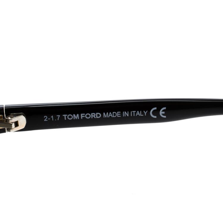Pre Owned Tom Ford Black TF 334 Dimitry Aviator Sunglasses