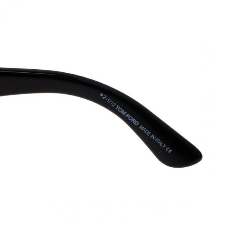 Pre Owned Tom Ford Black Wagner Sunglasses