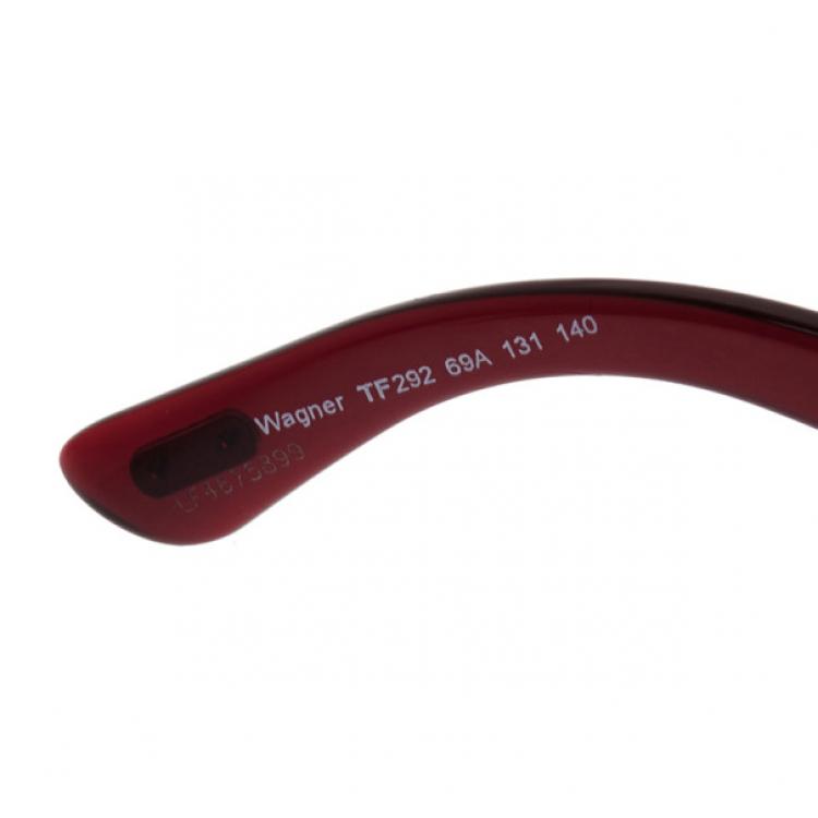 Pre Owned Tom Ford Red Wagner Sunglasses