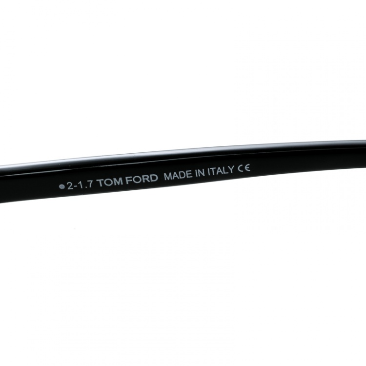 Pre Owned Tom Ford Black TF332 Terry Square Sunglasses 