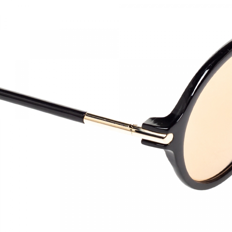 Pre Owned Tom Ford Brown Tom N.10 Sunglasses