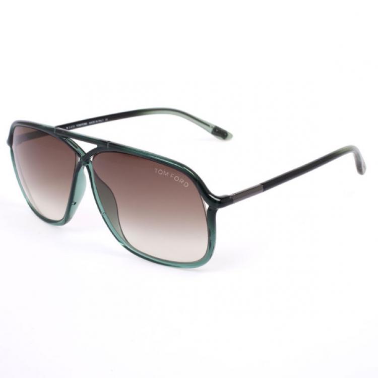 Pre Owned Tom Ford Cross Detail Kirk Men Aviators