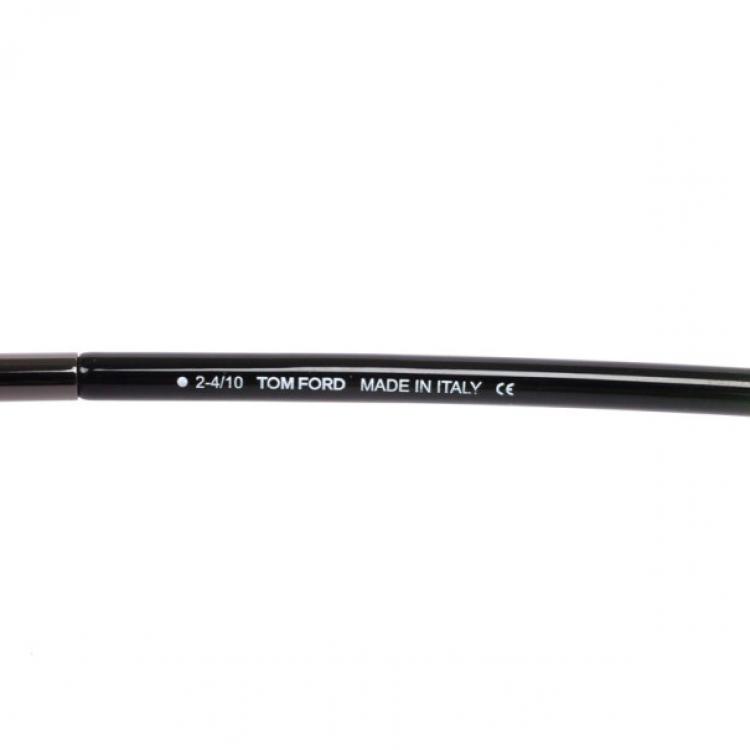 Pre Owned Tom Ford Cross Detail Kirk Men Aviators