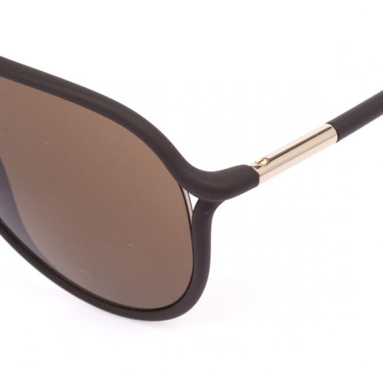 Pre Owned Tom Ford Black Cross Detail Maximillion Men Aviators