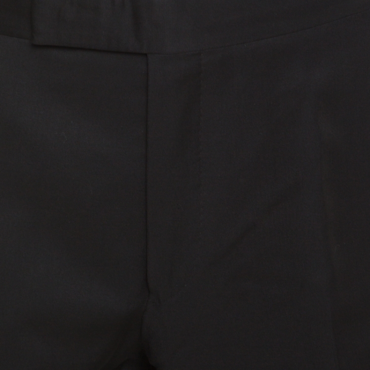 Pre Owned Tom Ford Black Wool and Mohair Tailored Suit XXL