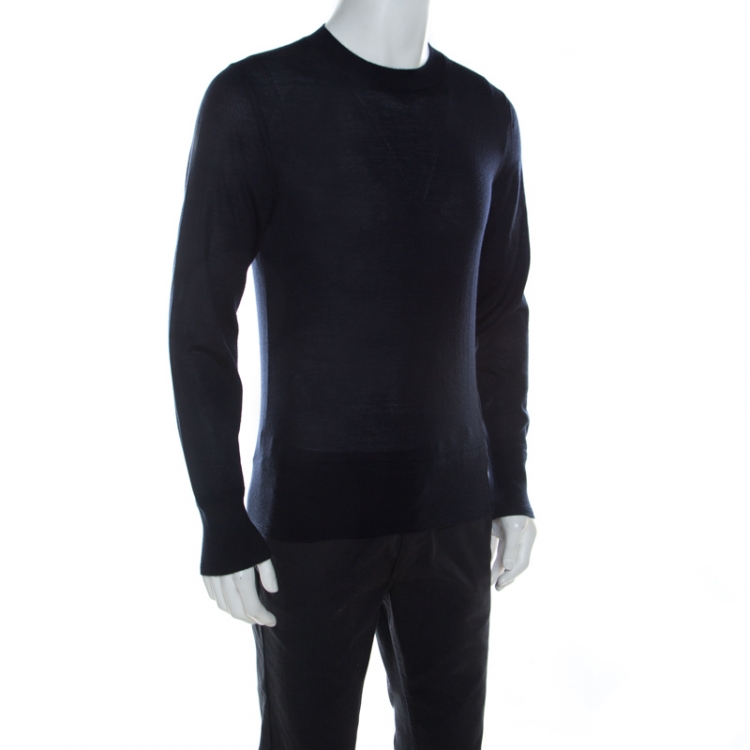 Tom Ford Navy Blue Cashmere Knit Sweater M Tom Ford | TLC