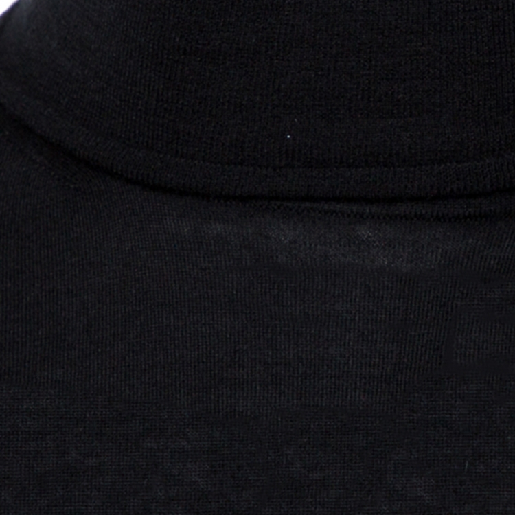 Pre Owned Tom Ford Black Cashmere Turtle Neck Sweater XXL