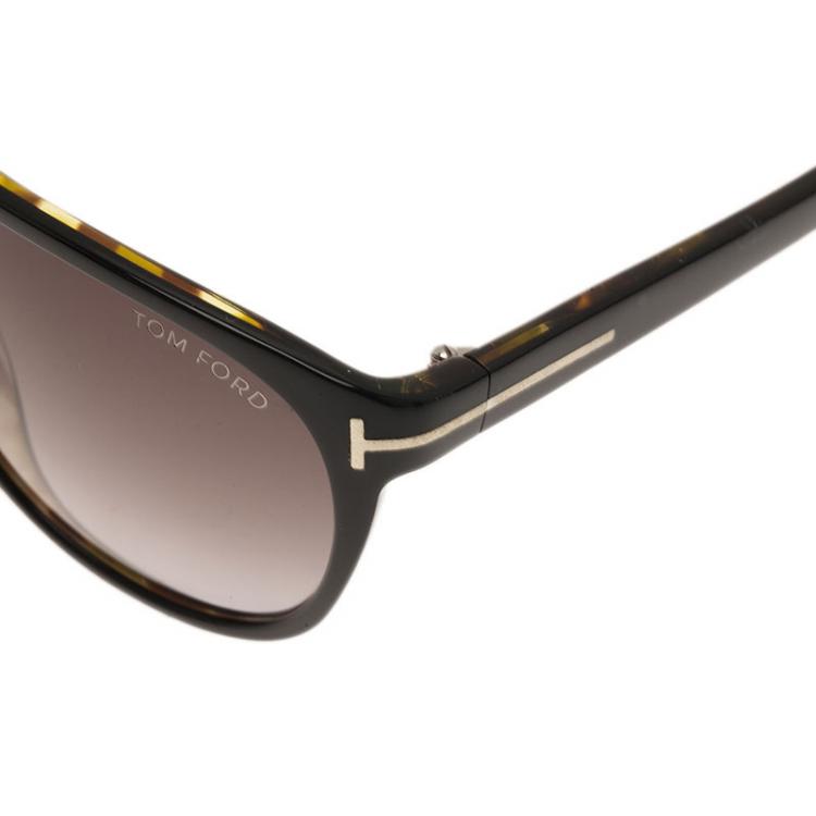 Pre Owned Tom Ford Black Gabriel TF196 Sunglasses
