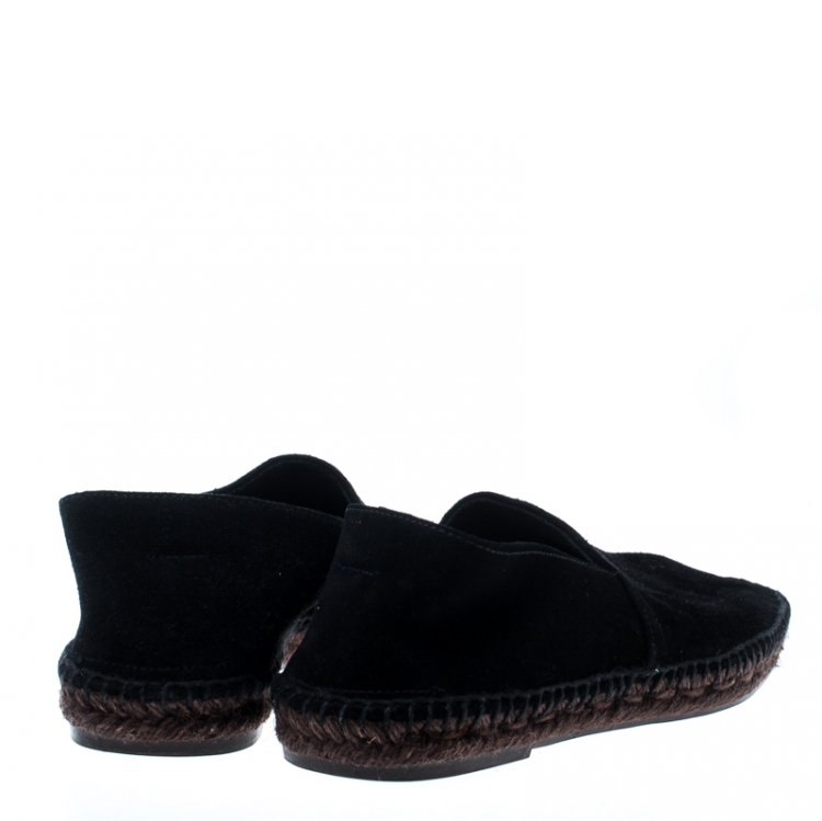 Pre Owned Tom Ford Black Suede Barnes Espadrilles Size 40
