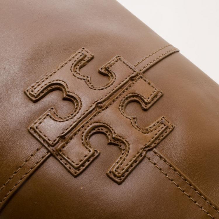 Pre Owned Tory Burch Blaire Mid-Heel Boots Size 37