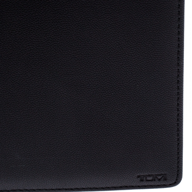 Pre Owned Tumi Black Leather Chambers Letter Pad Cover