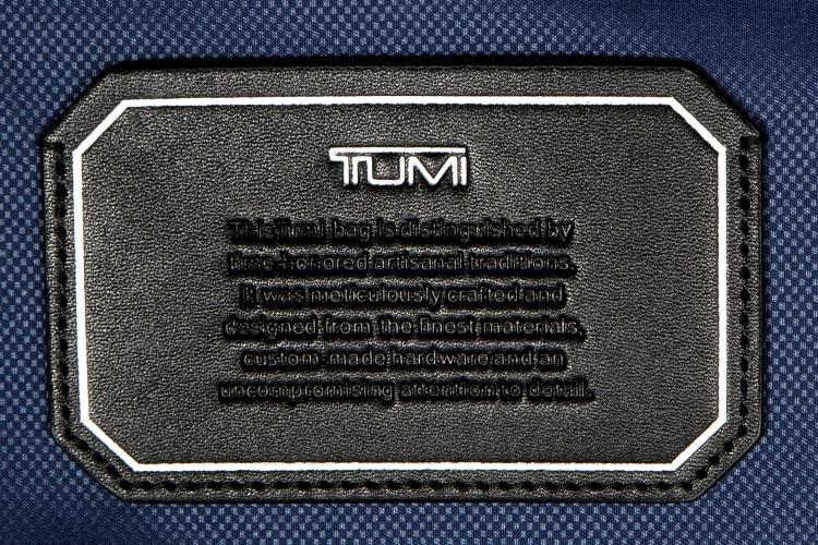 Pre Owned Tumi Black Nylon Expandable Aden Fortnight Trip 31 Luggage