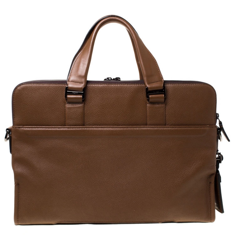 seneca slim brief leather