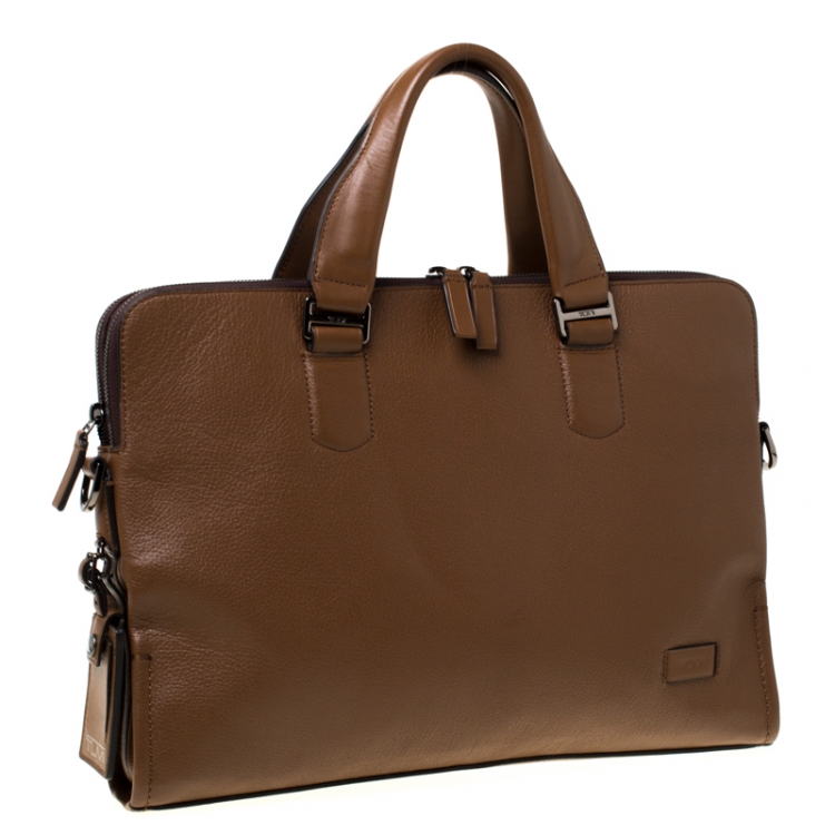 seneca slim brief leather