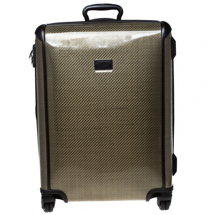 TUMI Olive Green Tegra-Lite Expandable Luggage TUMI