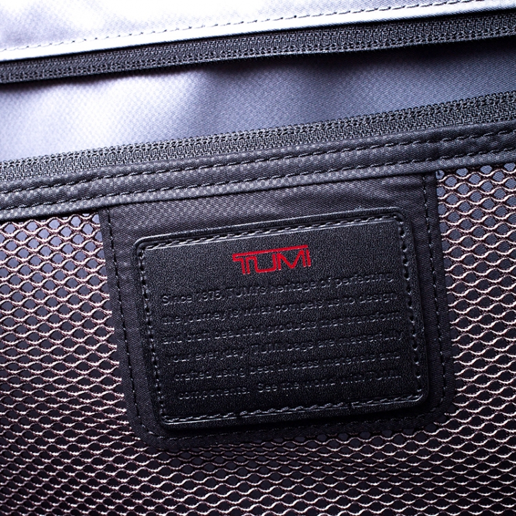 Pre Owned TUMI Black Nylon Alpha 2 Rolling Suitcase
