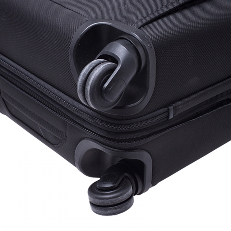 Pre Owned TUMI Black Nylon Alpha 2 Rolling Suitcase