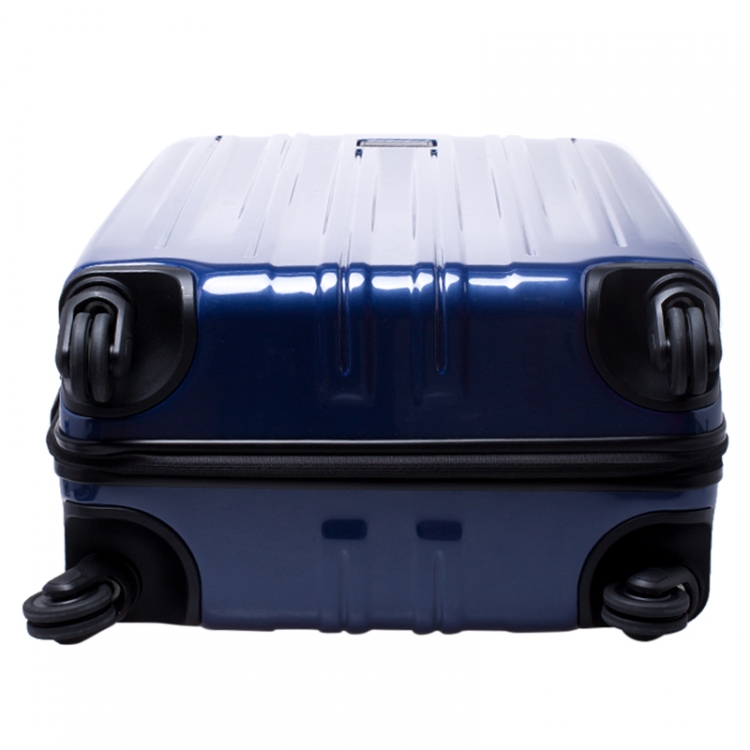 Pre Owned TUMI Blue PVC V3 Rolling Suitcase