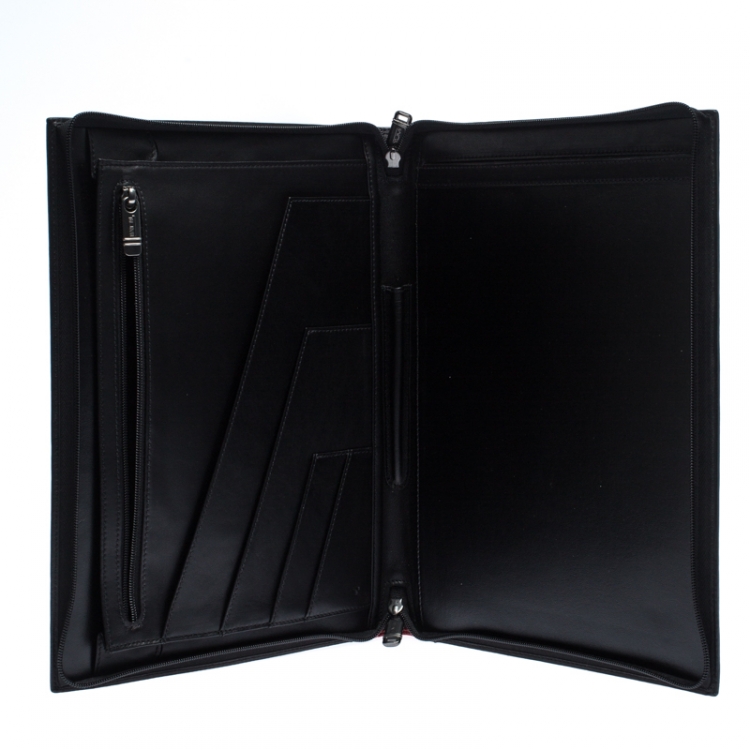 Pre Owned TUMI Black Leather Document Holder 