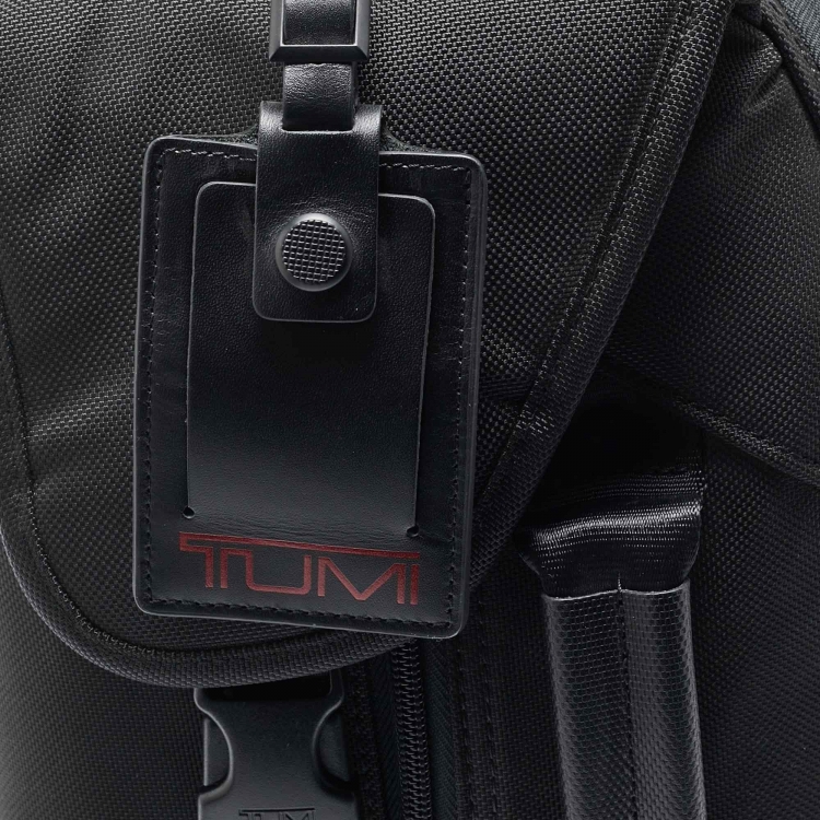 Pre Owned TUMI Black Nylon 4 Wheeled Alpha 3 Garment Bag
