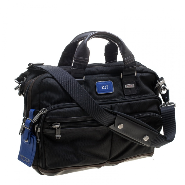 Pre Owned TUMI Black Nylon Alpha Bravo Laptop Bag