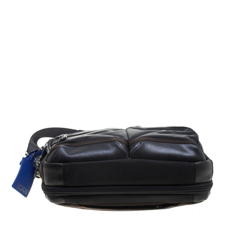 Pre Owned TUMI Black Nylon Alpha Bravo Laptop Bag